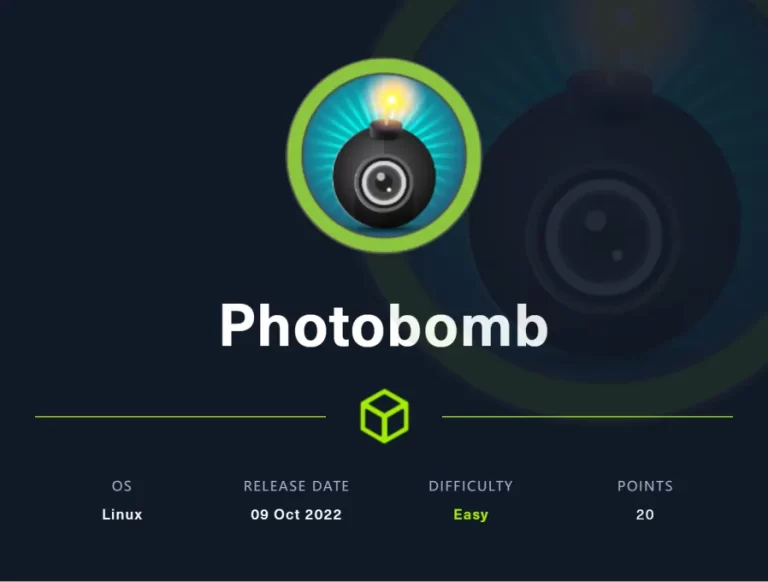 【hackthebox】Photobomb writeup