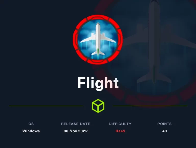 【hackthebox】Flight writeup