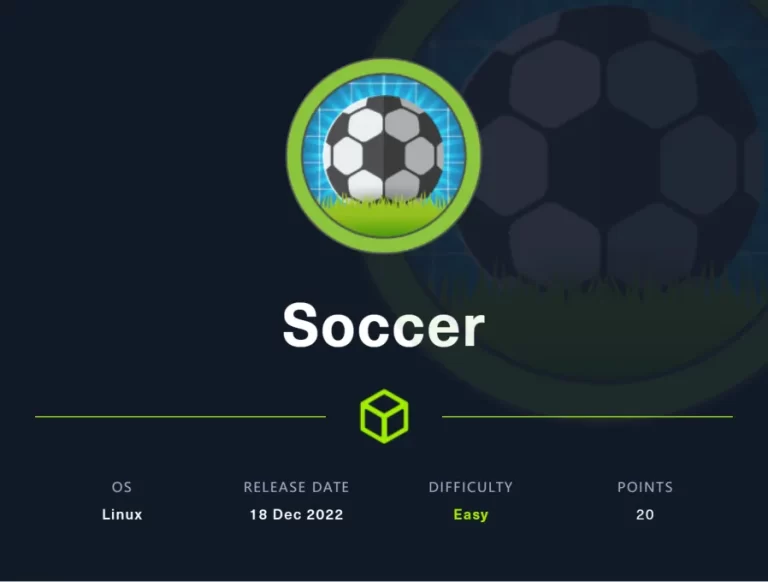 【hackthebox】Soccer writeup